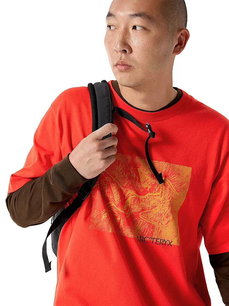ARCTERYX | Camiseta Kragg para hombre | Rojo