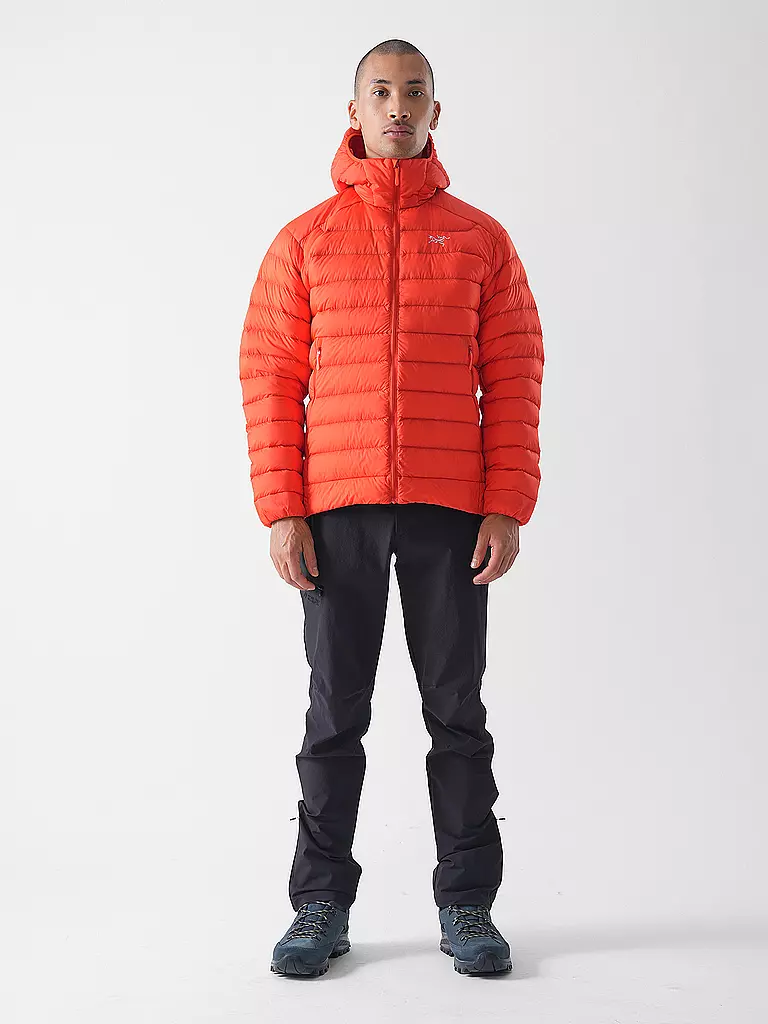 ARCTERYX | Chaqueta aislante con capucha Cerium para hombre | Rojo