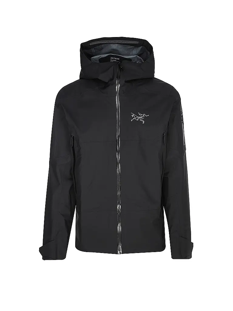 ARCTERYX | Chaqueta de esquí de travesía para hombre Sabre 3L GTX con capucha | Negro