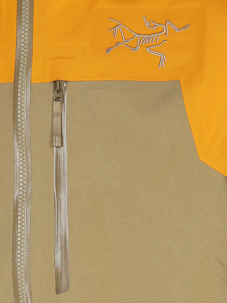 ARCTERYX | Chaqueta de esquí de travesía Rush 3L GTX Hoodie para hombre | Naranja