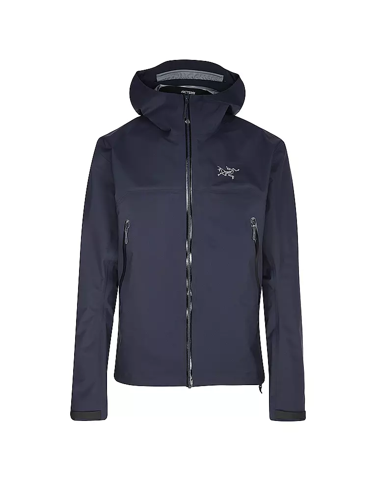 ARCTERYX | Chaqueta de senderismo para hombre Beta GTX Hoodie | Azul oscuro