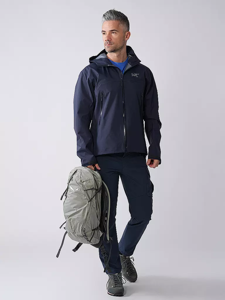 ARCTERYX | Chaqueta de senderismo para hombre Beta GTX Hoodie | Azul oscuro