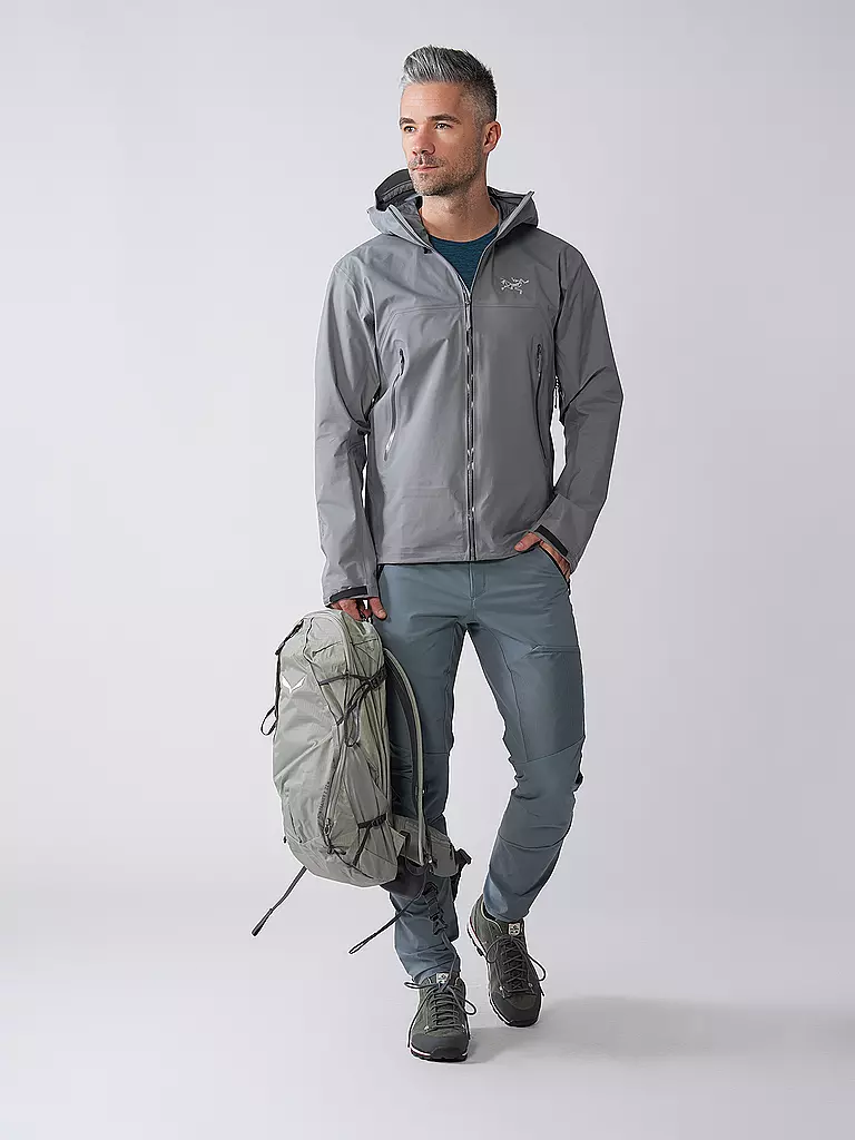 ARCTERYX | Chaqueta de senderismo para hombre Beta SL GTX Hoodie | Gris