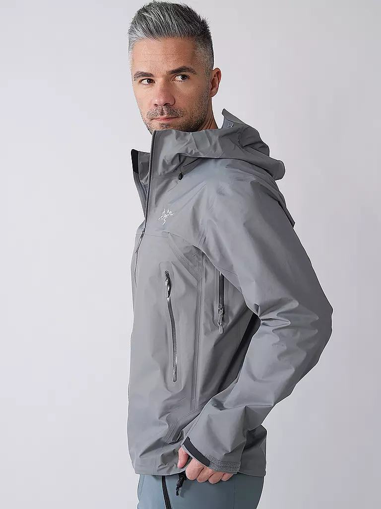 ARCTERYX | Chaqueta de senderismo para hombre Beta SL GTX Hoodie | Gris