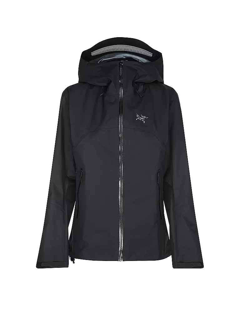 ARCTERYX | Chaqueta de senderismo para mujer Beta SL GTX Hoodie | Negro