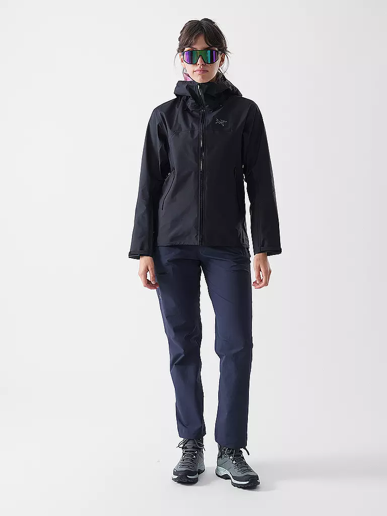 ARCTERYX | Chaqueta de senderismo para mujer Beta SL GTX Hoodie | Negro
