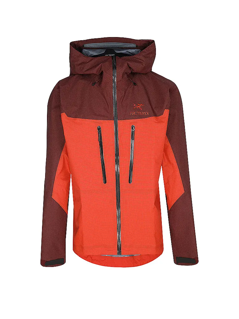 ARCTERYX | Chaqueta de touring para hombre Alpha 3L GTX Hoodie | Rojo