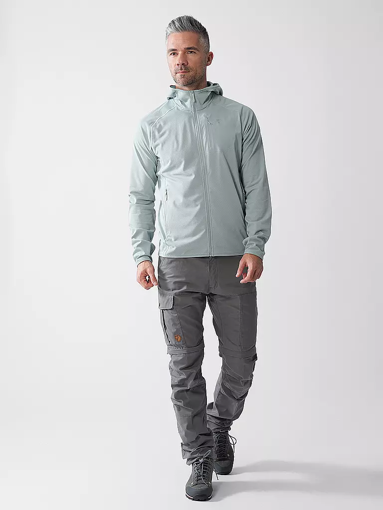ARCTERYX | Chaqueta polar con capucha Delta para hombre | Verde claro