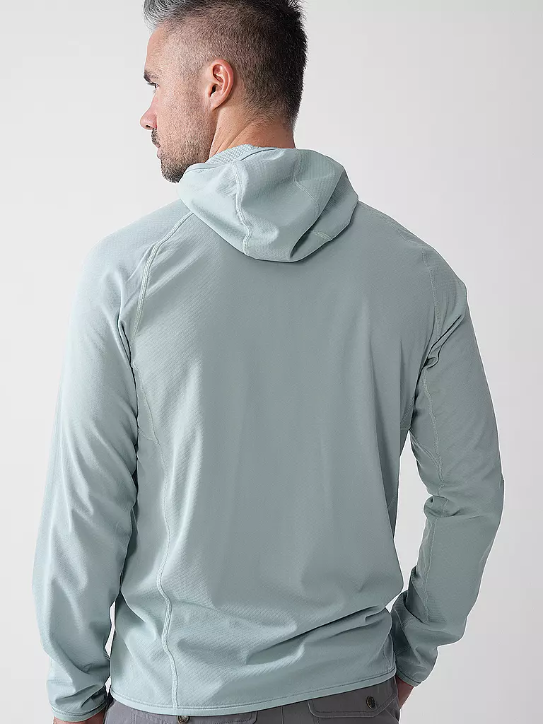 ARCTERYX | Chaqueta polar con capucha Delta para hombre | Verde claro