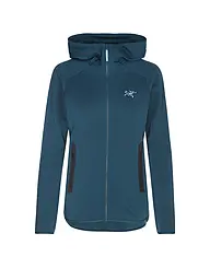 ARCTERYX | Chaqueta polar con capucha Kyanite para mujer | Azul oscuro