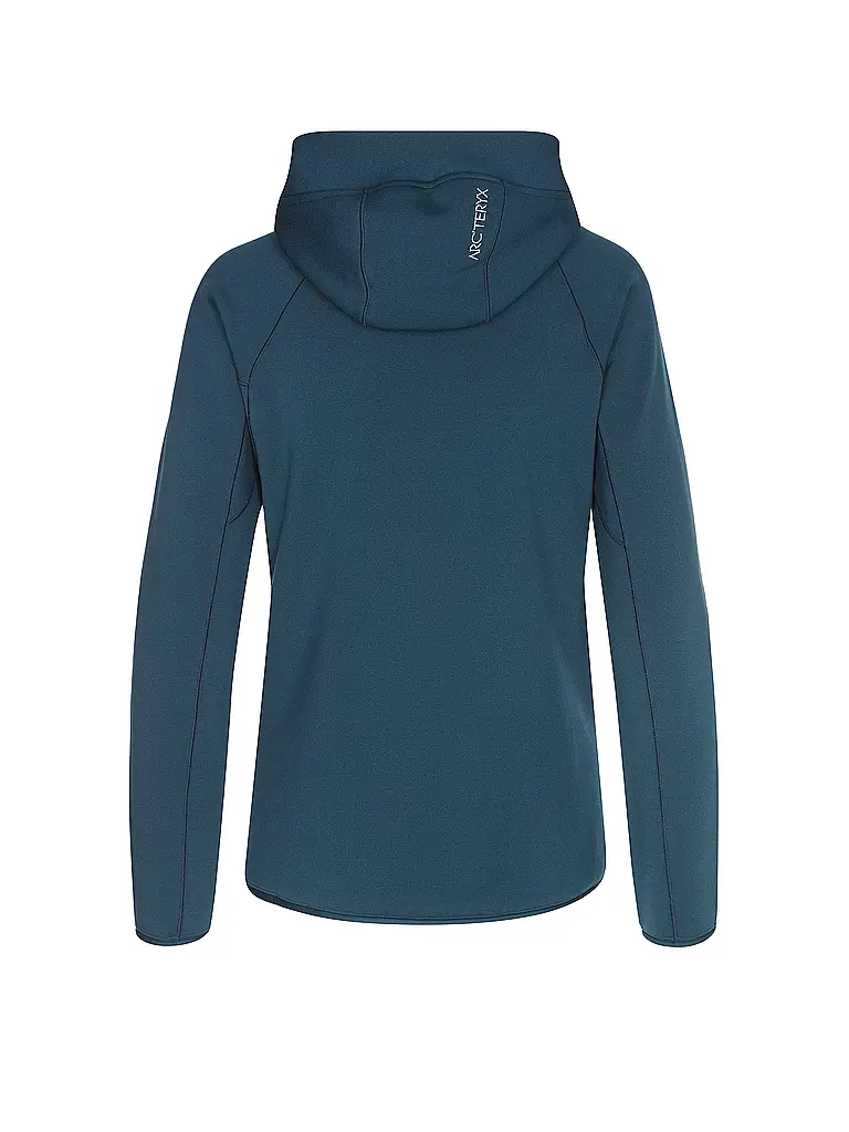ARCTERYX | Chaqueta polar con capucha Kyanite para mujer | Azul oscuro