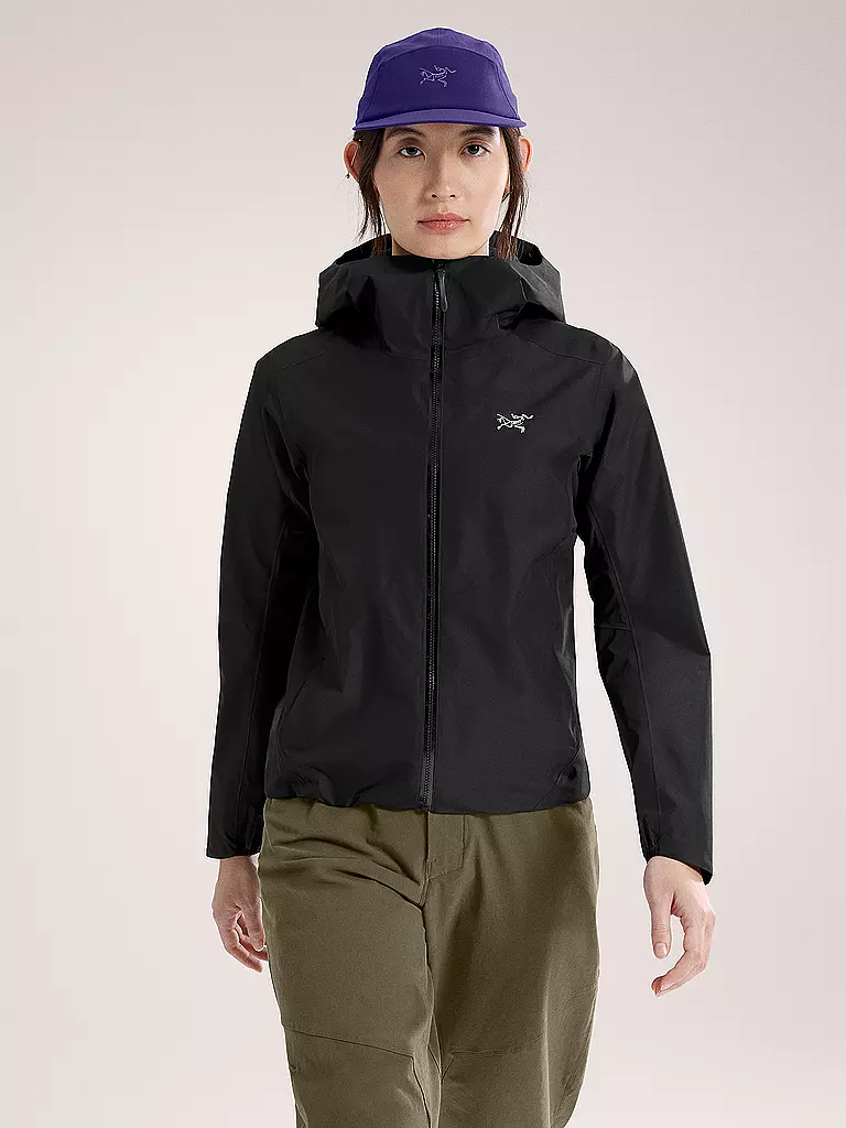 ARCTERYX | Chaqueta softshell con capucha Solano para mujer | Negro