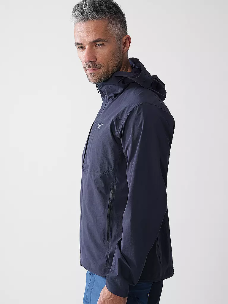 ARCTERYX | Chaqueta softshell para hombre Gamma LW con capucha | Negro