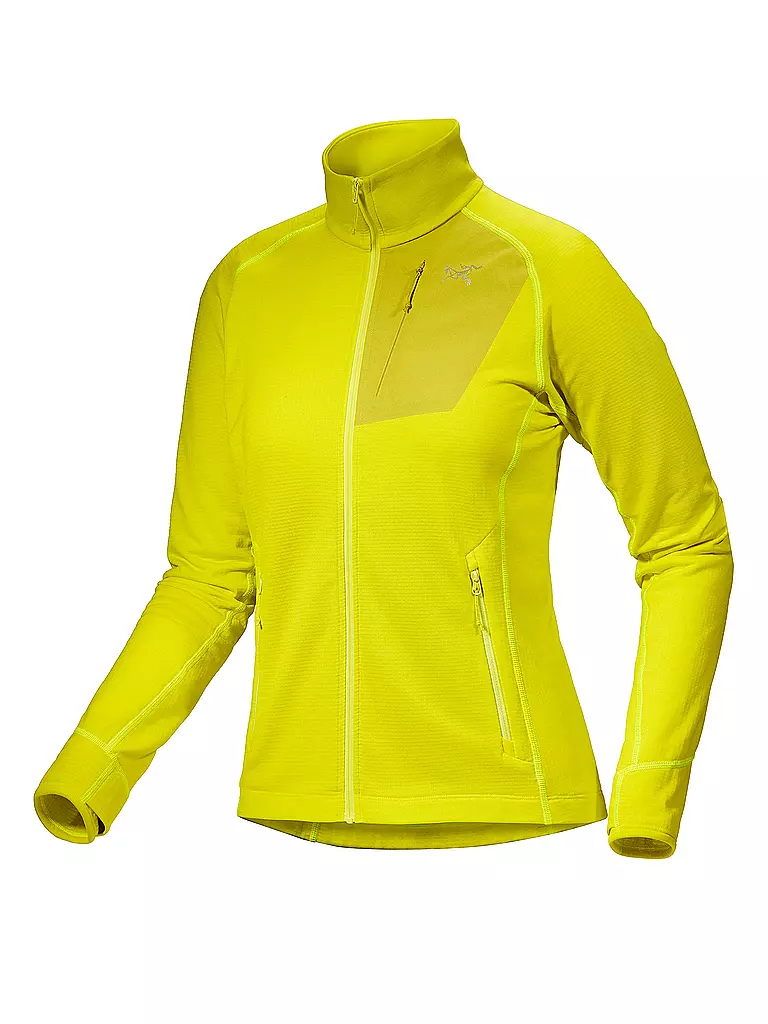 ARCTERYX | Damen Fleecejacke Delta | Amarillo