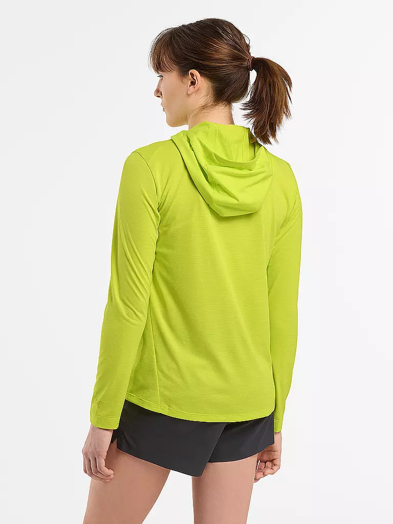 ARCTERYX | Damen Funktionshoodie Taema Hoodie | Amarillo