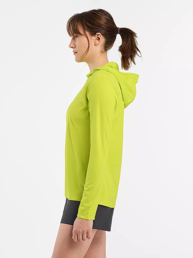 ARCTERYX | Damen Funktionshoodie Taema Hoodie | Amarillo