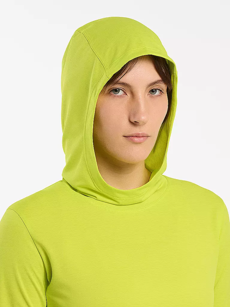 ARCTERYX | Damen Funktionshoodie Taema Hoodie | Amarillo
