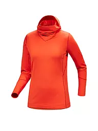 ARCTERYX | Damen Funktionsshirt Rho Hoodie | Naranja
