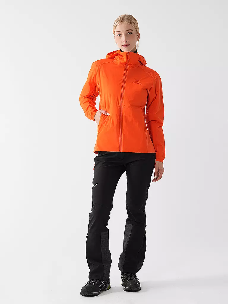 ARCTERYX | Damen Isojacke Atom Hoodie | Naranja