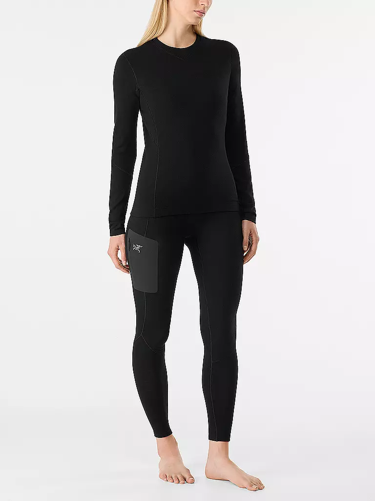 ARCTERYX | Damen Tight Erho Merino Wool | Negro