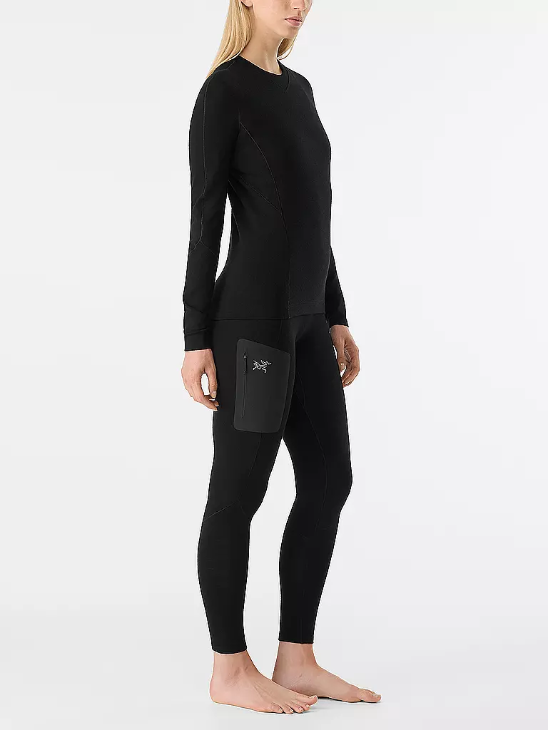 ARCTERYX | Damen Tight Erho Merino Wool | Negro