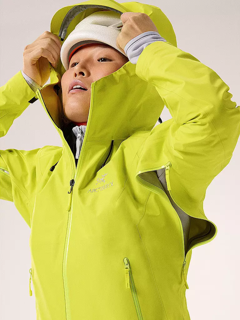 ARCTERYX | Damen Wanderjacke Beta LT GTX 3L Hoodie | Amarillo