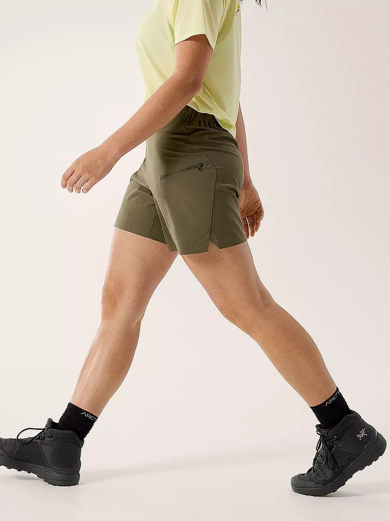 ARCTERYX | Damen Wandershort Aestas | Oliva