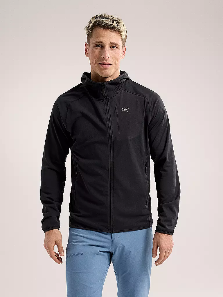 ARCTERYX | Herren Fleecejacke Delta Hoodie | Negro