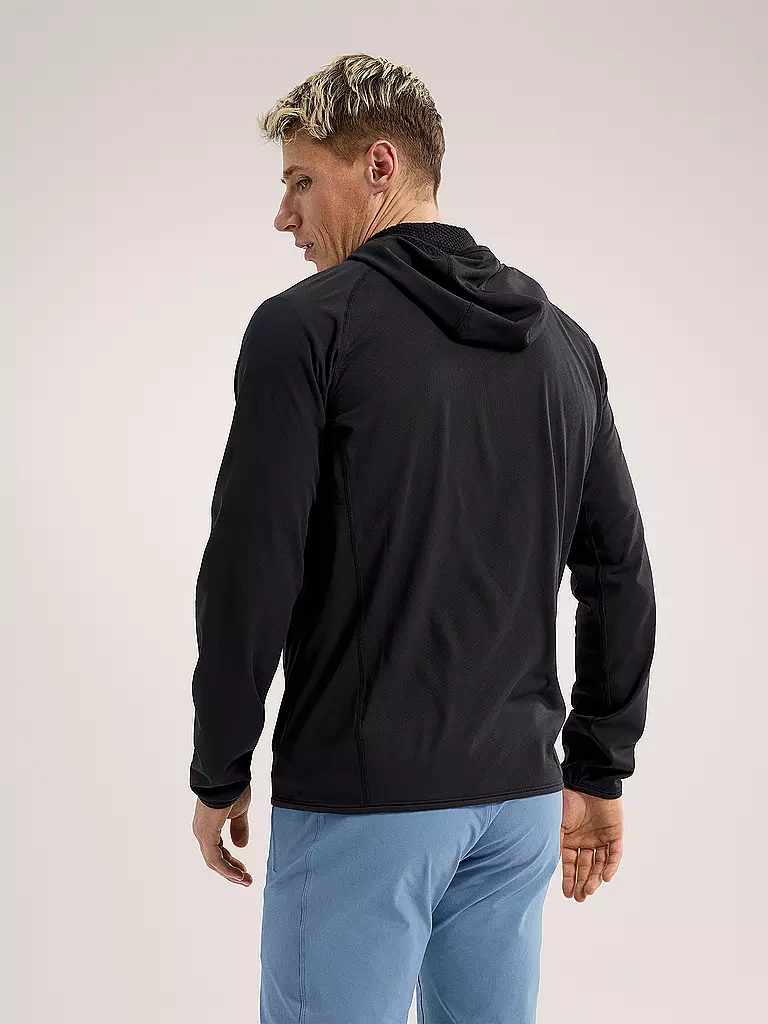 ARCTERYX | Herren Fleecejacke Delta Hoodie | Negro