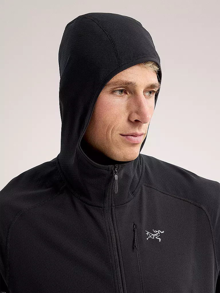 ARCTERYX | Herren Fleecejacke Delta Hoodie | Negro