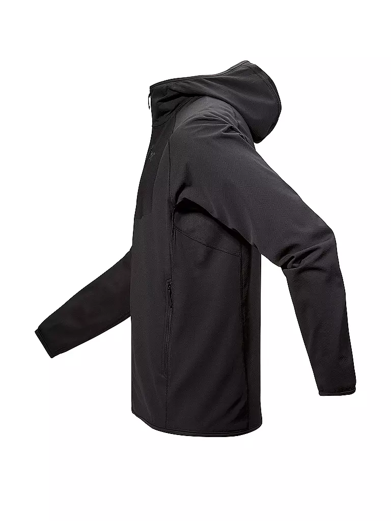 ARCTERYX | Herren Fleecejacke Delta Hoodie | Negro