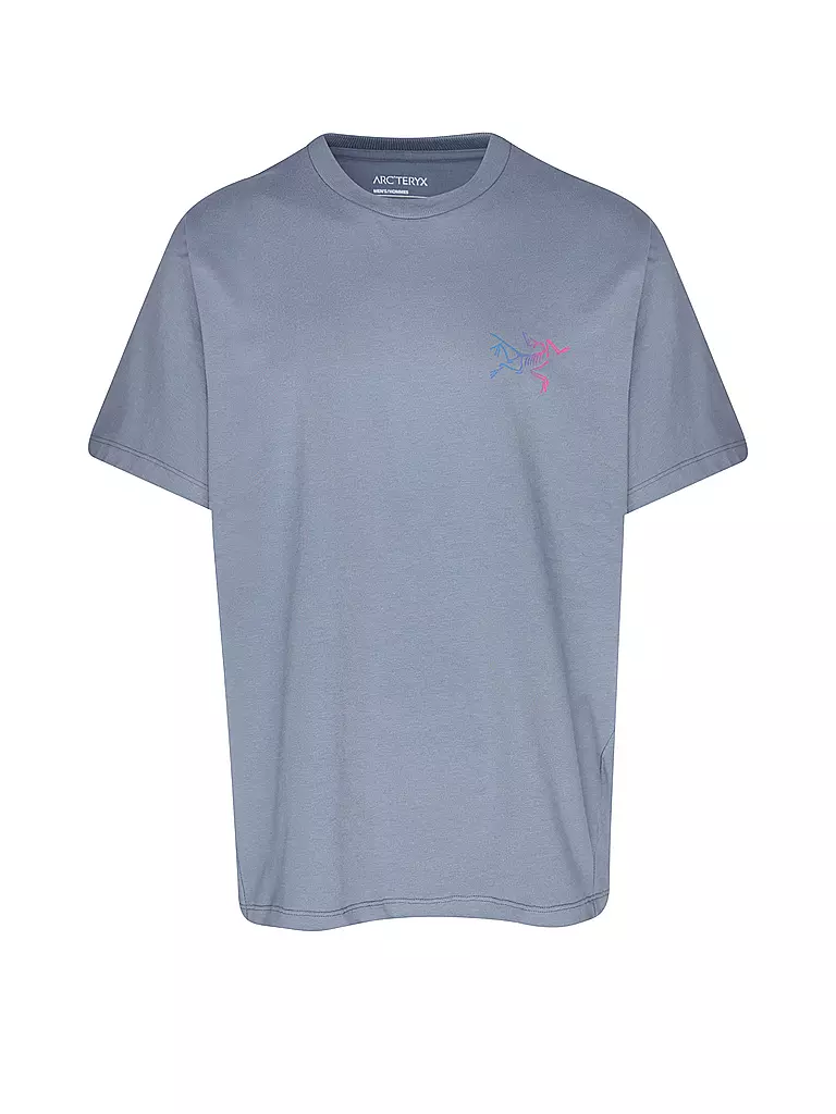 ARCTERYX | Herren Funktionsshirt Kragg Cotton Logo | Gris claro