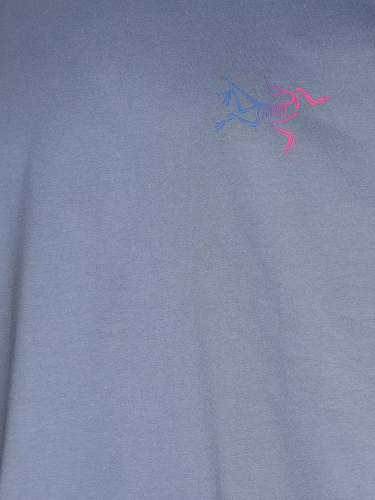 ARCTERYX | Herren Funktionsshirt Kragg Cotton Logo | Gris claro