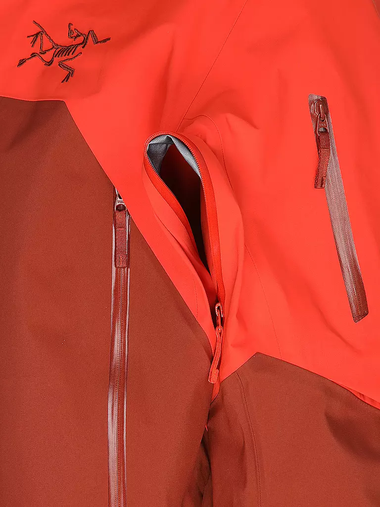 ARCTERYX | Herren Tourenjacke Rush 3L GTX Hoodie | Naranja