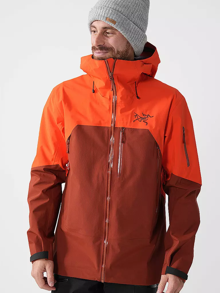 ARCTERYX | Herren Tourenjacke Rush 3L GTX Hoodie | Naranja