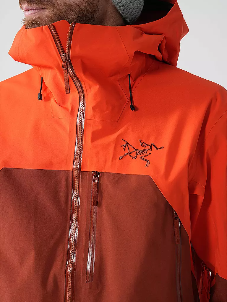ARCTERYX | Herren Tourenjacke Rush 3L GTX Hoodie | Naranja