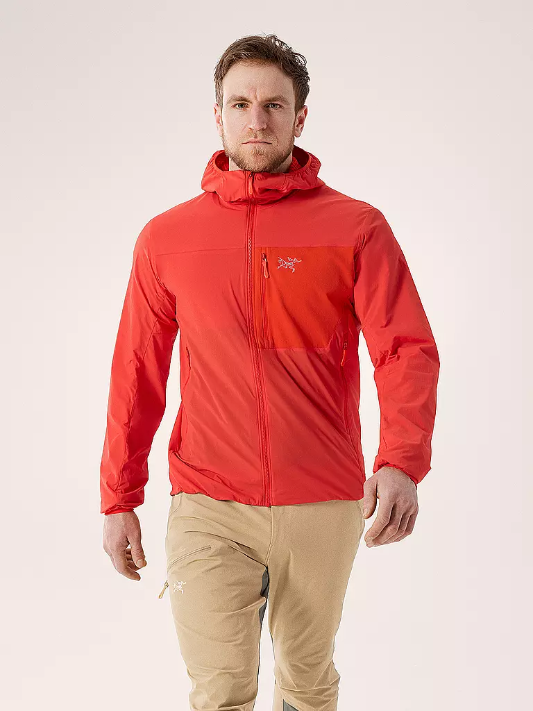 ARCTERYX | Isochaqueta con capucha Proton SL para hombre | Rojo
