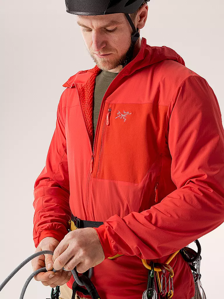 ARCTERYX | Isochaqueta con capucha Proton SL para hombre | Rojo