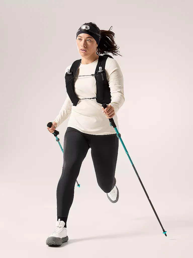 ARCTERYX | Mallas de senderismo para mujer Essent de talle alto | Negro