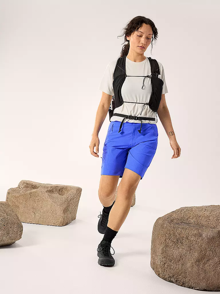 ARCTERYX | Pantalón corto de senderismo para mujer Gamma 9" | Azul