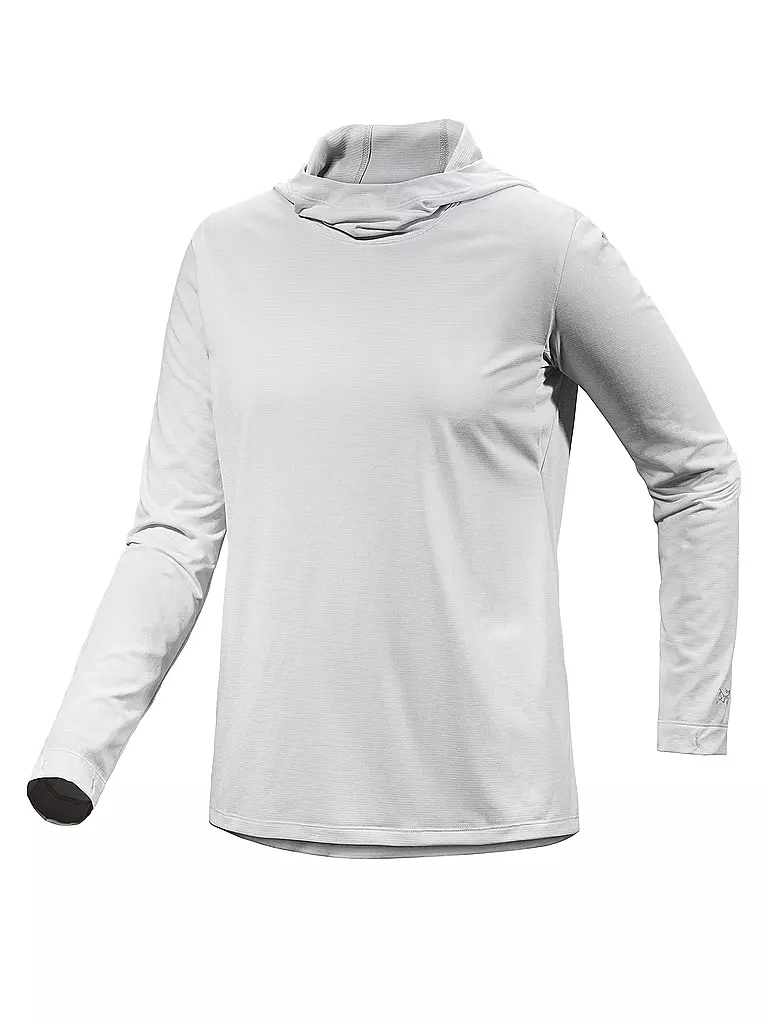 ARCTERYX | Sudadera con capucha funcional para mujer Taema Hoodie | Blanco