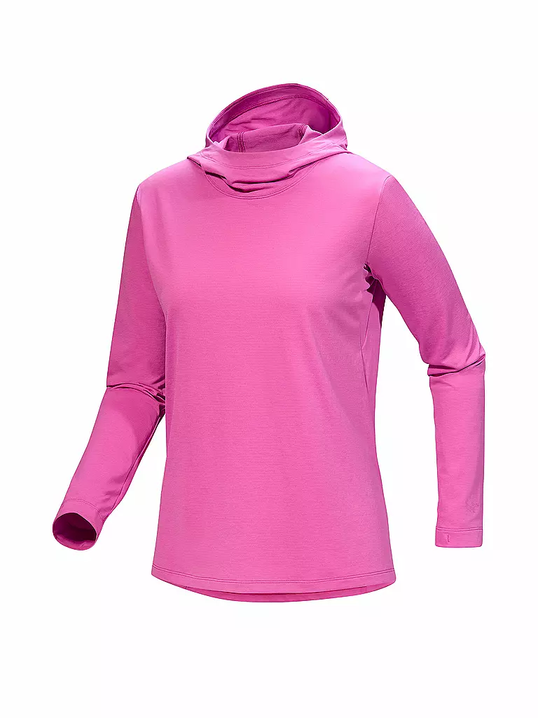 ARCTERYX | Sudadera con capucha funcional para mujer Taema Hoodie | Fucsia
