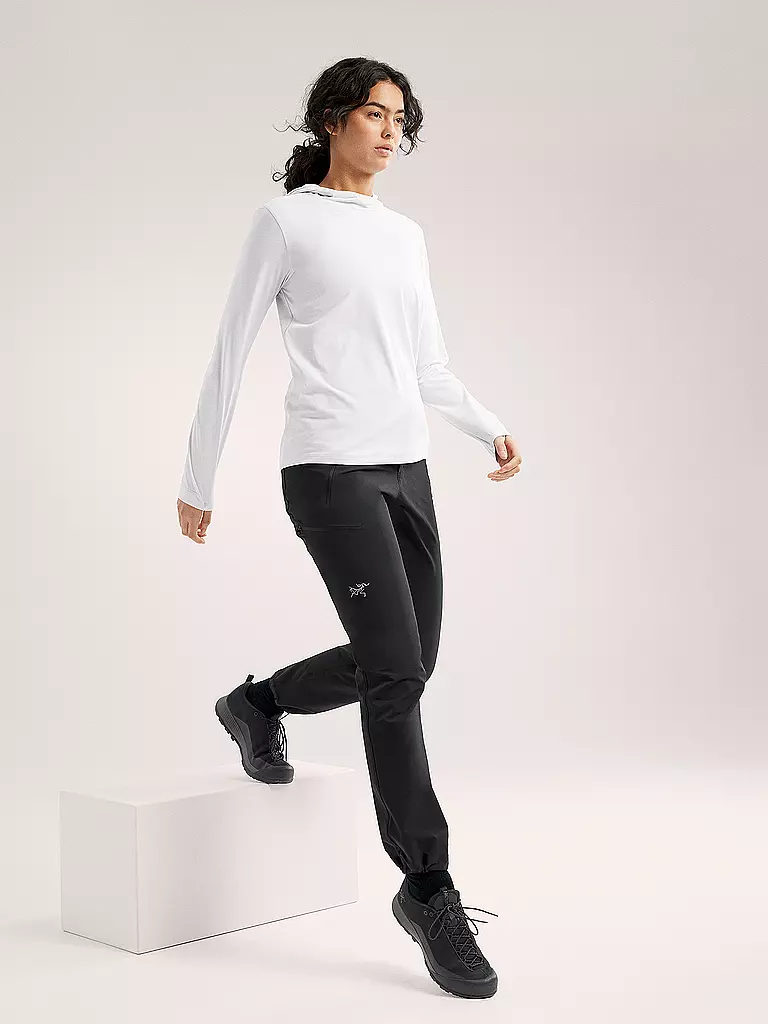ARCTERYX | Sudadera con capucha funcional para mujer Taema Hoodie | Blanco