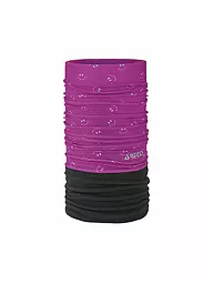 ARECO | Braga de cuello multifuncional para niños con forro polar | Lila