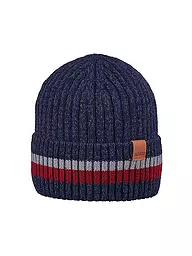 ARECO | Gorro infantil con vuelta Kids Stripes | Azul oscuro