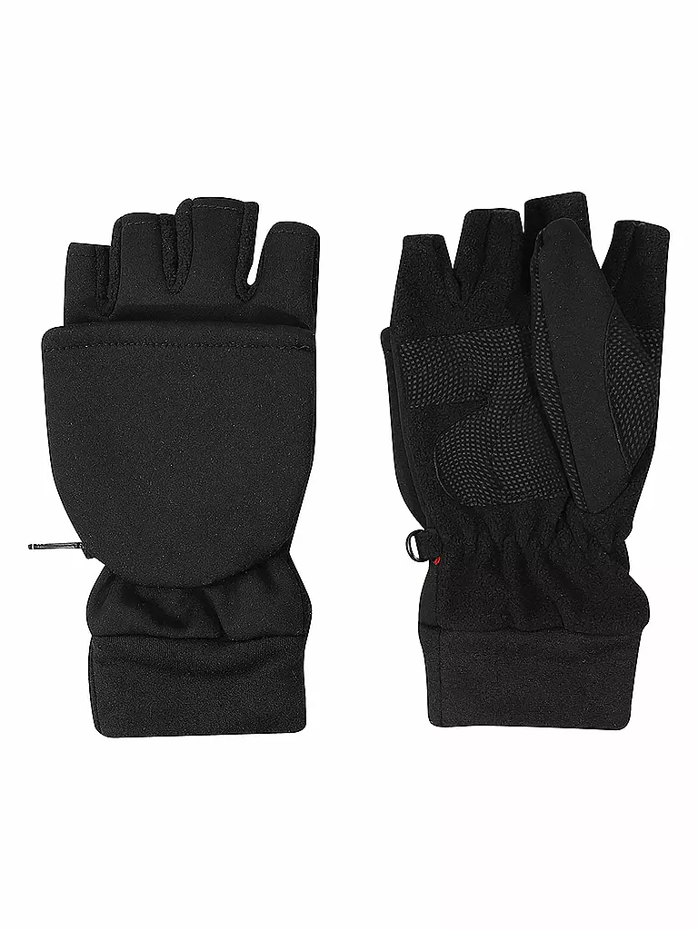 ARECO | Guantes softshell | Negro