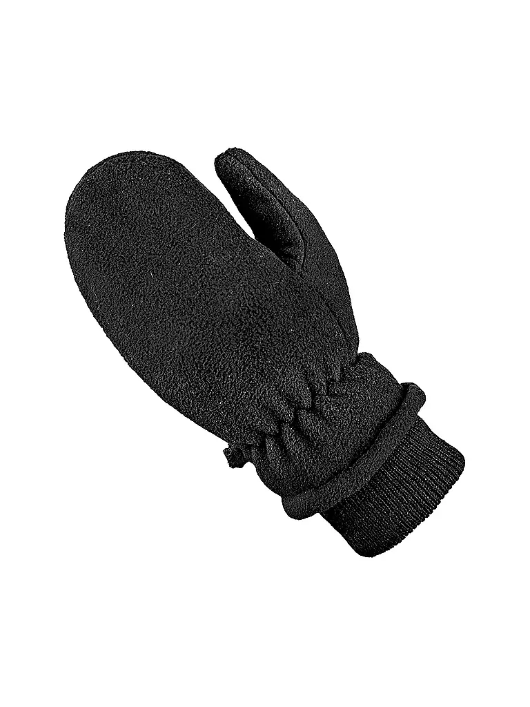 ARECO | Manoplas de forro polar para niños | Negro