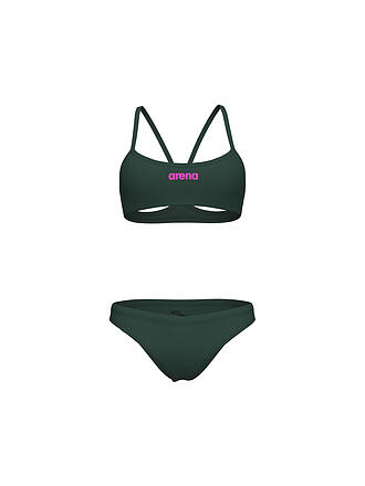 ARENA | Bikini bandeau liso para mujer