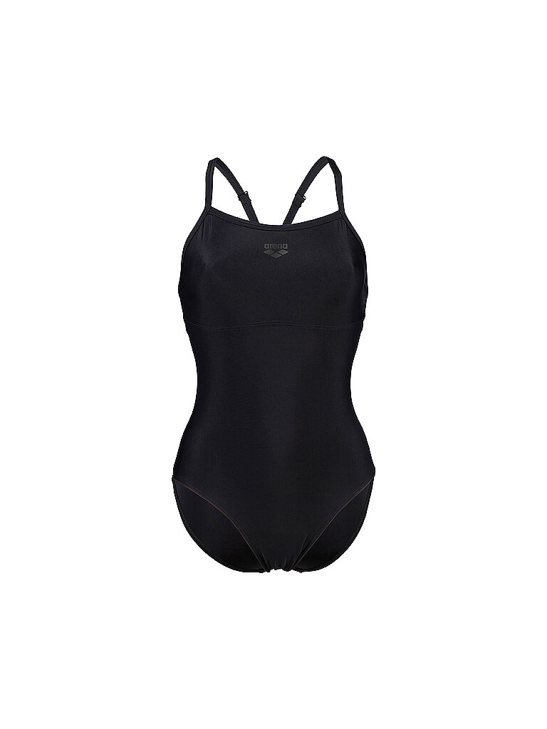 Bañador de mujer Solid Lightdrop Back negro 40