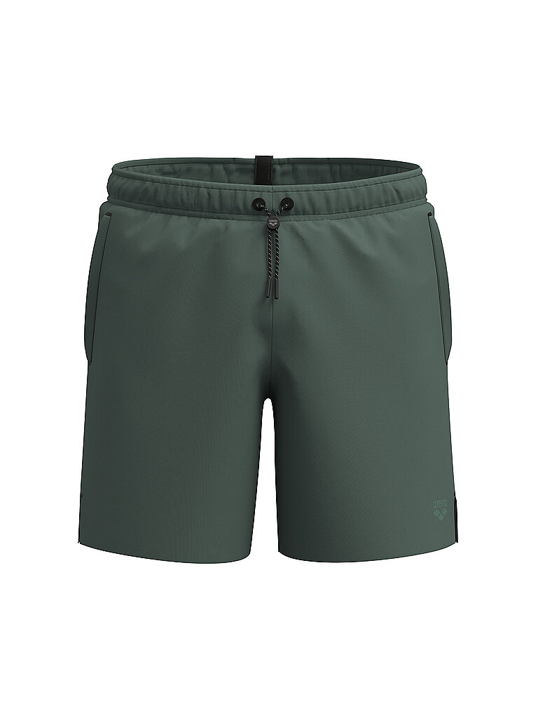 Bañador corto de hombre Evo verde oscuro M